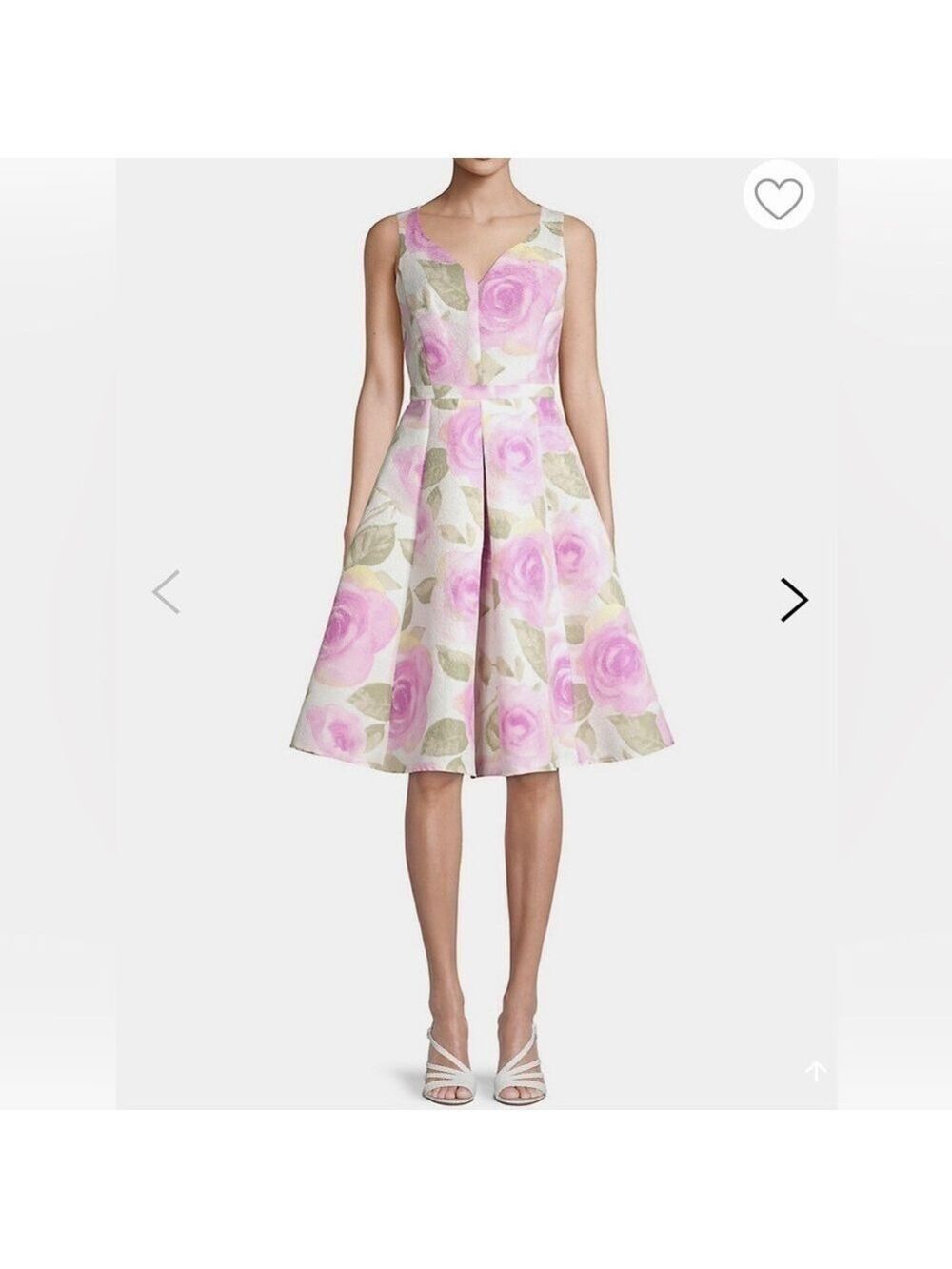 GABBY SKYE FLORAL , Wedding guest dress, Prom Dress, W/ Pockets Knee Length Sz 4